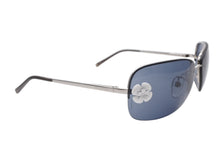 Load image into Gallery viewer, 極美品 CHANEL シャネル サングラス アイウェア 4135 c.124/87 サイズ62□15 120 ココマーク シルバー ブラック 中古 4b011295
