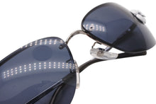 Load image into Gallery viewer, 極美品 CHANEL シャネル サングラス アイウェア 4135 c.124/87 サイズ62□15 120 ココマーク シルバー ブラック 中古 4b011295