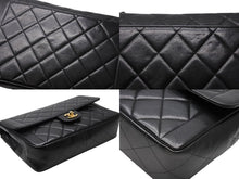 Load image into Gallery viewer, CHANEL シャネル マトラッセ25 シングルフラップ 4番台 ココマーク ラムスキン ゴールド金具 美品 中古 4b011130