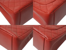 Load image into Gallery viewer, 極美品 CHANEL シャネル マトラッセ GST チェーントートバッグ A50995 17番台 キャビアスキン レッド シルバー金具 中古 4b001132