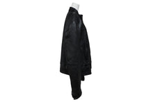 Load image into Gallery viewer, BALENCIAGA バレンシアガ グレイニーソフトバッファロースキン レザージャケット 768749 ブラック 牛革 コットン キュプラ サイズ2 極美品 中古 65809