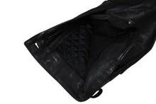 Load image into Gallery viewer, BALENCIAGA バレンシアガ グレイニーソフトバッファロースキン レザージャケット 768749 ブラック 牛革 コットン キュプラ サイズ2 極美品 中古 65809