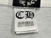 Load image into Gallery viewer, CHROME HEARTS クロムハーツ 長袖Ｔシャツ FOTI フォティ ハリスティーター プリント ホワイト 美品 中古 4b011338