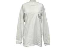 Load image into Gallery viewer, CHROME HEARTS クロムハーツ 長袖Ｔシャツ FOTI フォティ ハリスティーター プリント ホワイト 美品 中古 4b011338