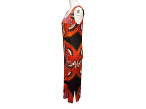 極美品 PLEATS PLEASE ISSEY MIYAKE プリーツプリーズ イッセイミヤケ ワンピース PP21-JH523 オレンジ サイズ3 中古 4b010917
