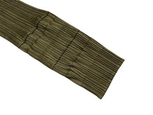 Load image into Gallery viewer, 極美品 ISSEY MIYAKE イッセイミヤケ PLEATS PLEASE プリーツプリーズ 長袖シャツ PP91-JJ203 サイズ4 カーキ 中古 4b010935