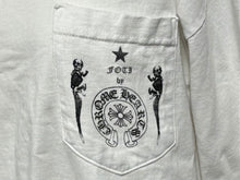 Load image into Gallery viewer, CHROME HEARTS クロムハーツ 長袖Ｔシャツ FOTI フォティ ハリスティーター プリント ホワイト 美品 中古 4b011338
