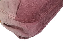 Load image into Gallery viewer, 極美品 LOUIS VUITTON ルイヴィトン サンレイ ハンドバッグ M40416 モノグララム デニム レザー ピンク グラデーション 中古 4b011353