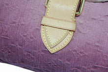 Load image into Gallery viewer, 極美品 LOUIS VUITTON ルイヴィトン サンレイ ハンドバッグ M40416 モノグララム デニム レザー ピンク グラデーション 中古 4b011353