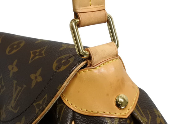 LOUIS VUITTON ルイヴィトン ビバリーMM ワンショルダーバッグ M40121 モノグラム ゴールド金具 美品 中古 4b011372