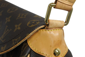 LOUIS VUITTON ルイヴィトン ビバリーMM ワンショルダーバッグ M40121 モノグラム ゴールド金具 美品 中古 4b011372