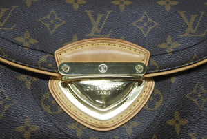 LOUIS VUITTON ルイヴィトン ビバリーMM ワンショルダーバッグ M40121 モノグラム ゴールド金具 美品 中古 4b011372