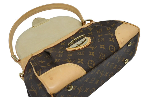 LOUIS VUITTON ルイヴィトン ビバリーMM ワンショルダーバッグ M40121 モノグラム ゴールド金具 美品 中古 4b011372