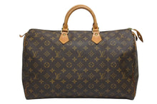 Load image into Gallery viewer, LOUIS VUITTON ルイヴィトン スピーディ40 ハンドバッグ M41522 モノグラム PVCコーティング ブラウン 美品 中古 4b011041