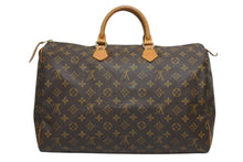 Load image into Gallery viewer, LOUIS VUITTON ルイヴィトン スピーディ40 ハンドバッグ M41522 モノグラム PVCコーティング ブラウン 美品 中古 4b011041
