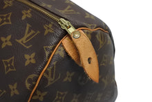 Load image into Gallery viewer, LOUIS VUITTON ルイヴィトン スピーディ40 ハンドバッグ M41522 モノグラム PVCコーティング ブラウン 美品 中古 4b011041