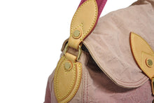 Load image into Gallery viewer, 極美品 LOUIS VUITTON ルイヴィトン サンレイ ハンドバッグ M40416 モノグララム デニム レザー ピンク グラデーション 中古 4b011353