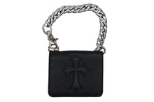 Load image into Gallery viewer, 新品未使用 CHROME HEARTS クロムハーツ TV MAN クラシックチェーン クロスパッチ ウォレット 財布 クロス装飾 シルバー925 中古 4b011655