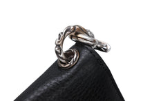 Load image into Gallery viewer, 新品未使用 CHROME HEARTS クロムハーツ TV MAN クラシックチェーン クロスパッチ ウォレット 財布 クロス装飾 シルバー925 中古 4b011655