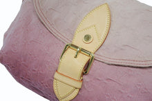 Load image into Gallery viewer, 極美品 LOUIS VUITTON ルイヴィトン サンレイ ハンドバッグ M40416 モノグララム デニム レザー ピンク グラデーション 中古 4b011353