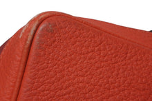 Load image into Gallery viewer, HERMES エルメス GARDEN PARTY ガーデンパーティ PM トートバッグ トワル ネゴンダ ルージュグレナ シルバー金具 A刻印 美品 中古 4b011139