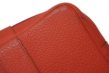 Load image into Gallery viewer, HERMES エルメス GARDEN PARTY ガーデンパーティ PM トートバッグ トワル ネゴンダ ルージュグレナ シルバー金具 A刻印 美品 中古 4b011139