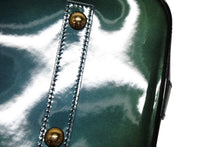 Load image into Gallery viewer, 新品同様 LOUIS VUITTON ルイヴィトン アルマGM ハンドバッグ M91612 モノグラム ヴェルニ ブルーニュイ ゴールド金具 中古 4b011391