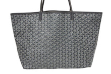 Load image into Gallery viewer, 新品同様 GOYARD ゴヤール SAINT LOUIS GM サンルイGM トートバッグ PVCコーティングキャンバス グレー 中古 4b011412