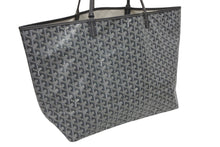 Load image into Gallery viewer, 新品同様 GOYARD ゴヤール SAINT LOUIS GM サンルイGM トートバッグ PVCコーティングキャンバス グレー 中古 4b011412