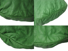 Load image into Gallery viewer, CHANEL シャネル ココマーク トートバッグ ハンドバッグ 18番台 キャビアスキン グリーン シルバー金具 美品 中古 4b001140