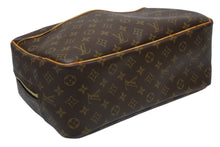 Load image into Gallery viewer, LOUIS VUITTON ルイヴィトン モノグラム ドーヴィル ハンドバッグ M47270 ブラウン ロゴ 鞄 良品 中古 4b011562