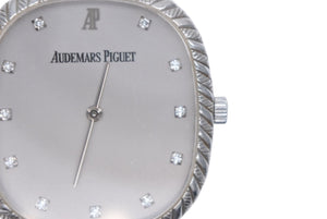 極美品 AUDEMARS PIGUET オーデマピゲ コブラ 腕時計 重量約78.5g 14647BC K18WG 12P 手巻き 中古 4b011427