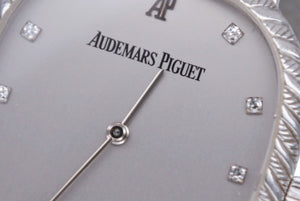 極美品 AUDEMARS PIGUET オーデマピゲ コブラ 腕時計 重量約78.5g 14647BC K18WG 12P 手巻き 中古 4b011427