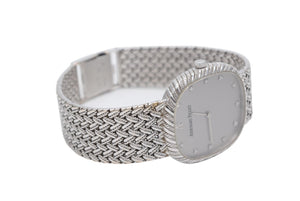 極美品 AUDEMARS PIGUET オーデマピゲ コブラ 腕時計 重量約78.5g 14647BC K18WG 12P 手巻き 中古 4b011427