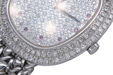 Load image into Gallery viewer, 極美品 AUDEMARS PIGUET オーデマピゲ コブラ 腕時計 重量約92.3g K18WG フルダイヤ ルビー クォーツ 中古 4b011428