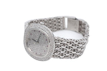 Load image into Gallery viewer, 極美品 AUDEMARS PIGUET オーデマピゲ コブラ 腕時計 重量約92.3g K18WG フルダイヤ ルビー クォーツ 中古 4b011428