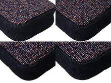 Load image into Gallery viewer, 極美品 CHANEL シャネル ショルダーバッグ 2.55 ブルー レッド デニム ツイード レザー 22番台 ブラック金具 中古 4b001143