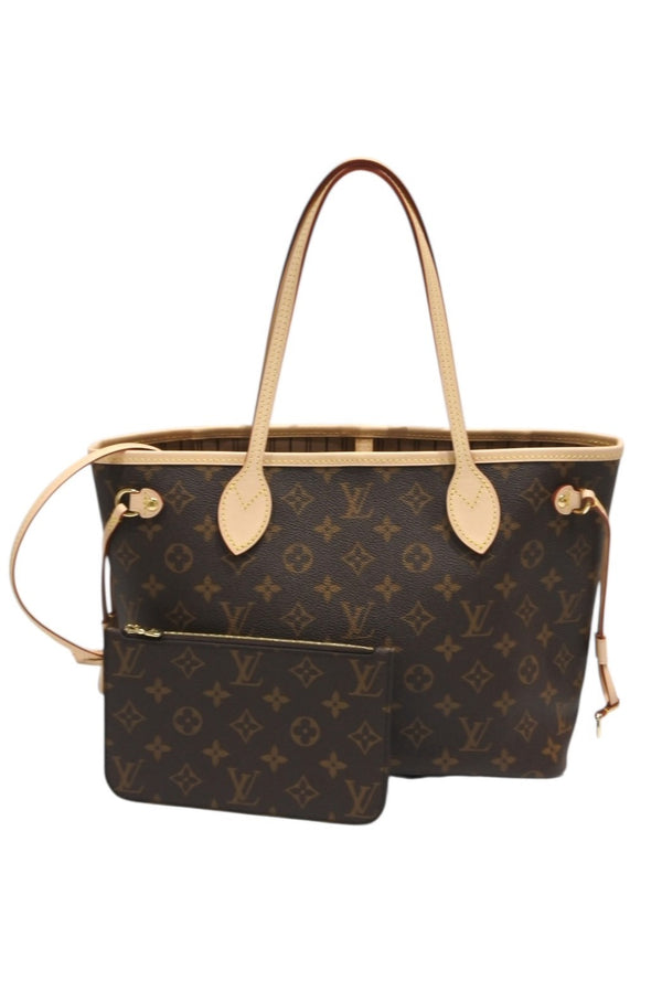 新品未使用 新型 LOUIS VUITTON ルイヴィトン ネヴァーフルPM トートバッグ M41245 ブラウン ピヴォワンヌ 中古 4b011434