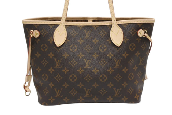 新品未使用 新型 LOUIS VUITTON ルイヴィトン ネヴァーフルPM トートバッグ M41245 ブラウン ピヴォワンヌ 中古 4b011434