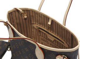 新品未使用 新型 LOUIS VUITTON ルイヴィトン ネヴァーフルPM トートバッグ M41245 ブラウン ピヴォワンヌ 中古 4b011434