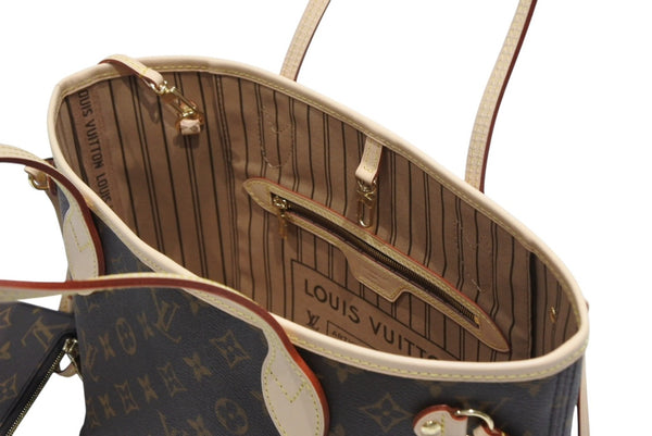 新品未使用 新型 LOUIS VUITTON ルイヴィトン ネヴァーフルPM トートバッグ M41245 ブラウン ピヴォワンヌ 中古 4b011434