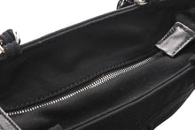 Load image into Gallery viewer, CHANEL シャネル チェーンハンドバッグ 9番台 ココマーク キルティング ブラック コットンジャージー シルバー金具 美品 中古 4b012447