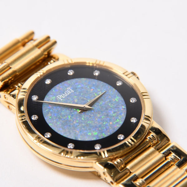 Very good condition PIAGET YG watch Weight approx. 89.7g Hand-wound Opal 12PD Dial Solid gold K18YG 12PD Round Used 4b013862