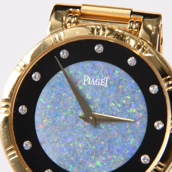 Very good condition PIAGET YG watch Weight approx. 89.7g Hand-wound Opal 12PD Dial Solid gold K18YG 12PD Round Used 4b013862