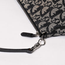 画像をギャラリービューアに読み込む, 極美品 Christian Dior クリスチャンディオール サドルポーチ アクセサリーポーチ MC0064 トロッター ブラック ガリアーノ期 中古 4b011440