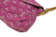 Load image into Gallery viewer, 極美品 LOUIS VUITTON ルイヴィトン ミニプリーティ ワンショルダーバッグ M95216 モノグラム デニム ピンク 中古 4b011188