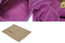 Load image into Gallery viewer, 極美品 LOUIS VUITTON ルイヴィトン ミニプリーティ ワンショルダーバッグ M95216 モノグラム デニム ピンク 中古 4b011188