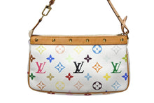 Load image into Gallery viewer, 極美品 LOUIS VUITTON ルイヴィトン ポシェット アクセソワール アクセサリーポーチ M92649 モノグラム マルチカラー 村上隆 中古 4b011415