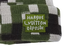 Load image into Gallery viewer, 極美品 LOUIS VUITTON ルイヴィトン 24SS ビーニー ニットキャップ M7368A サイズS ダモフラージュ ファレルウィリアムス カーキ 中古 4b011453