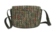 Load image into Gallery viewer, 極美品 CHANEL シャネル ショルダーバッグ 23番台 ココマーク ツイード ビーズ スパンコール キューバ クルーズコレクション カーキ 中古 4b011457